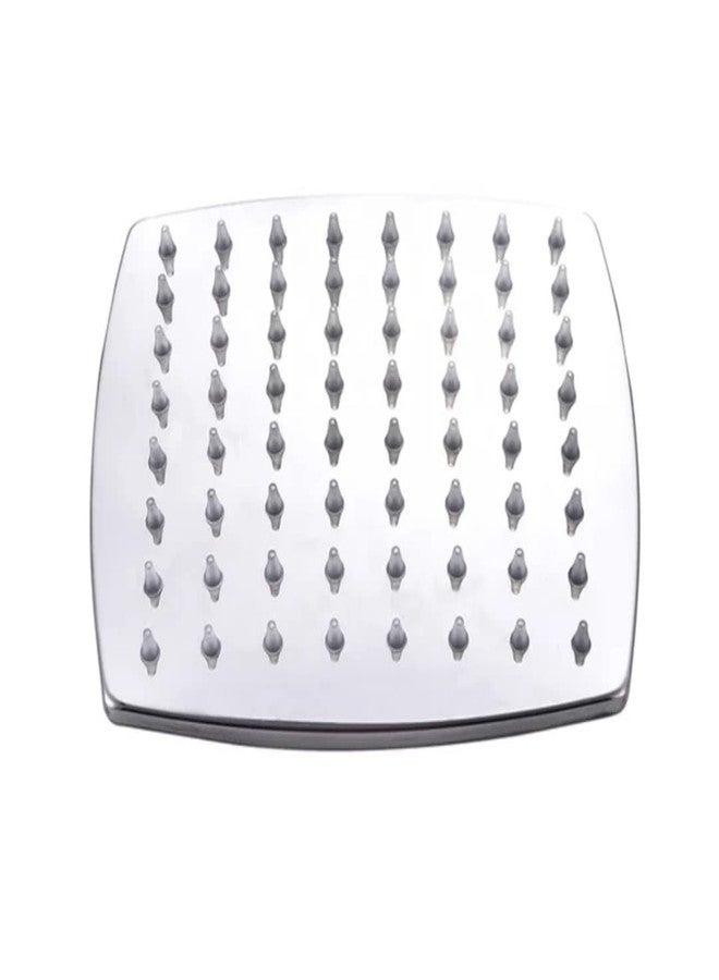 CARNIVAL 6x6 Curve 304 Stainless Steel Overhead Shower Without Arm | Square Shower Head For Bathroom, Adjustable angles, Anti Clogging Nozzles, Chrome Finish (6x6) - Image 4
